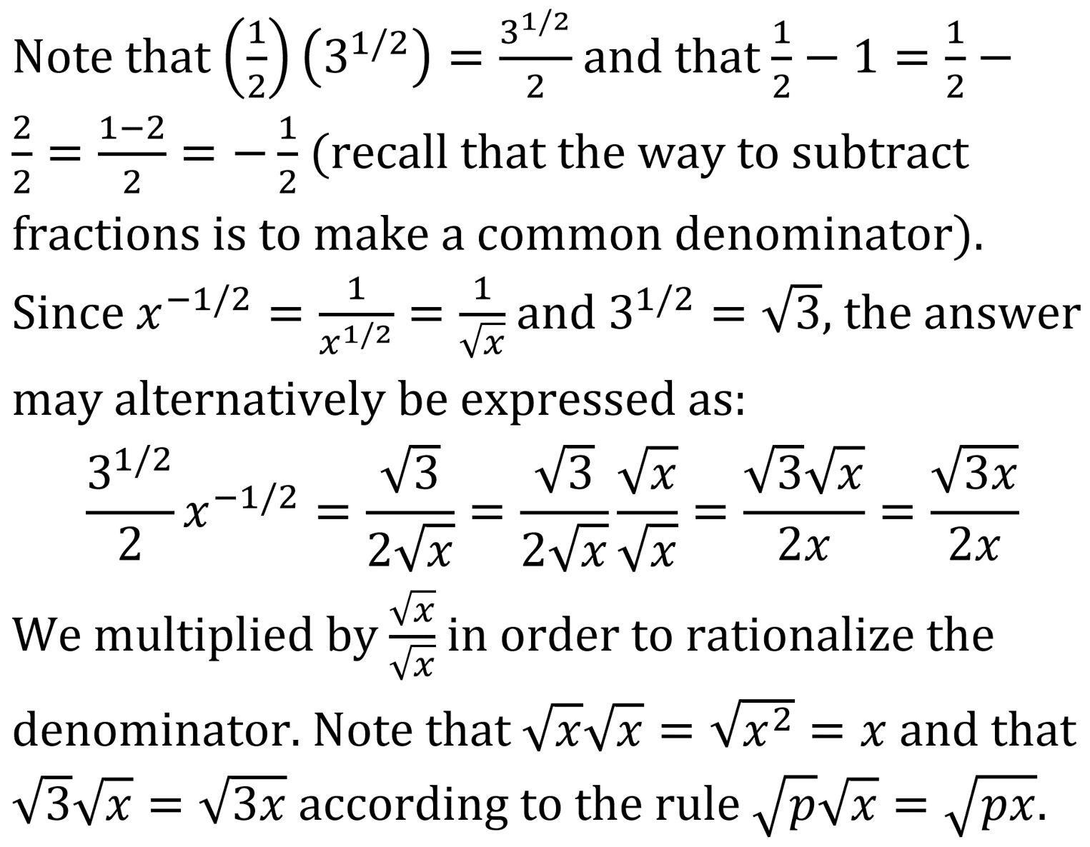 Example Perform the following derivative with respectto x - photo 19