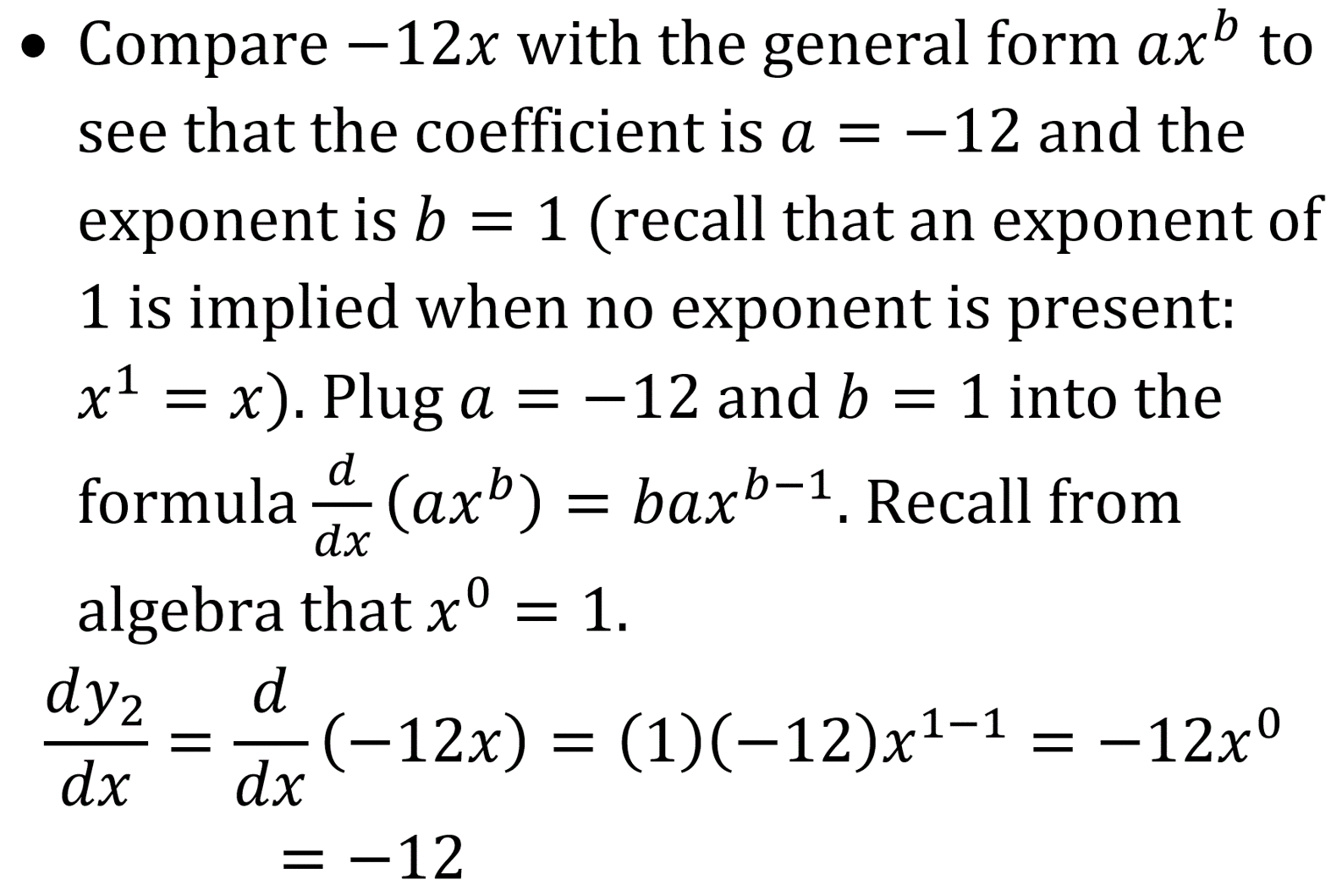 Chapter 1 Exercises Directions Perform each derivative withrespect to the - photo 22