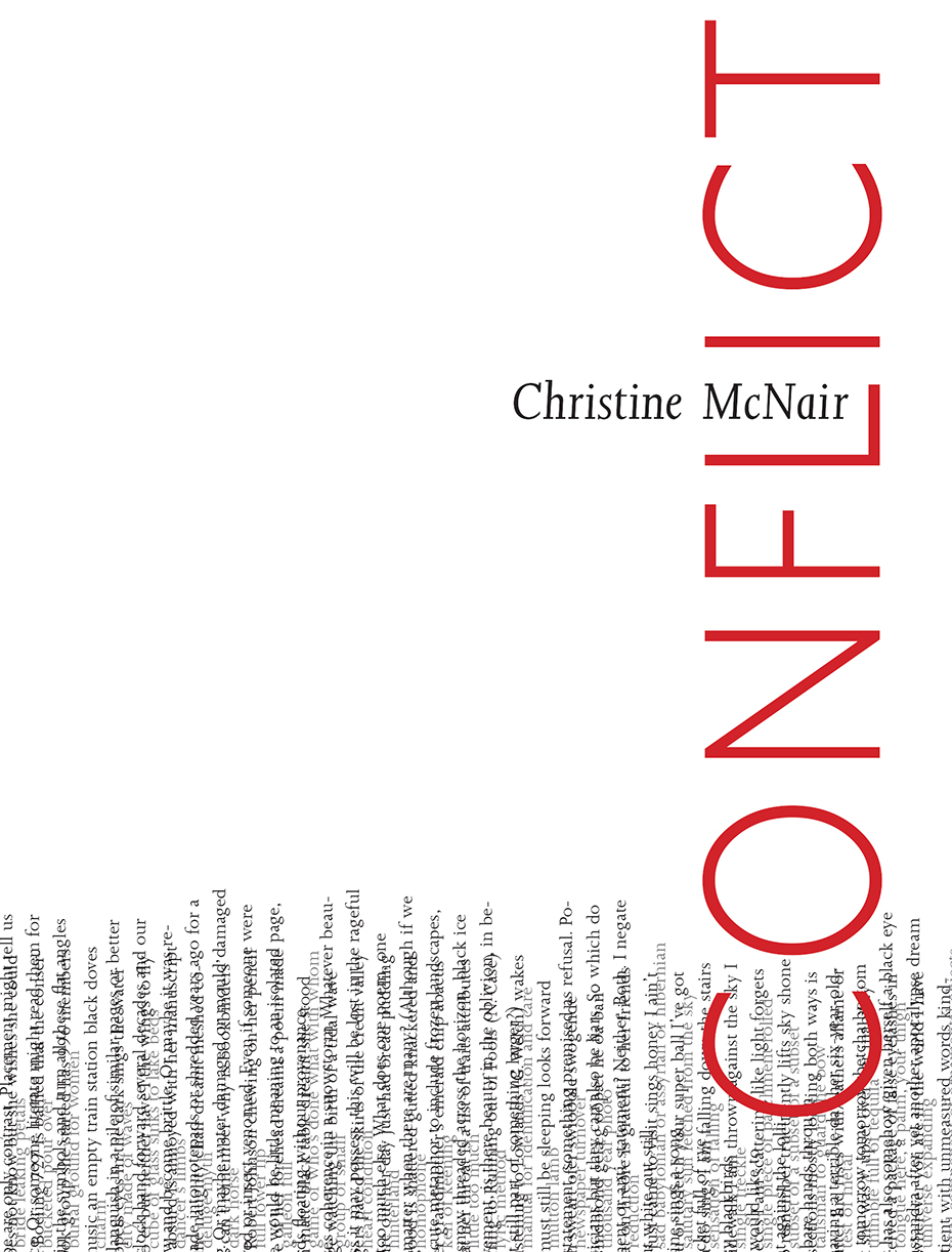 CONFLICT CONFLICT Christine McNair BookThug 2012 FIRST EDITION - photo 1