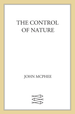 McPhee - The Control of Nature