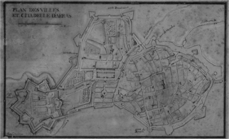 1 Arras in the late eighteenth century To the left is the army citadelle - photo 6