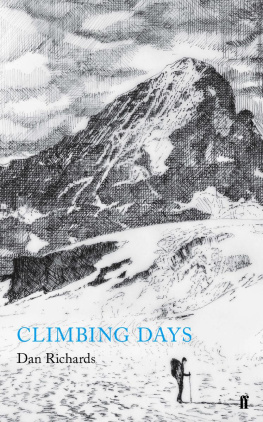 Dan Richards Climbing Days