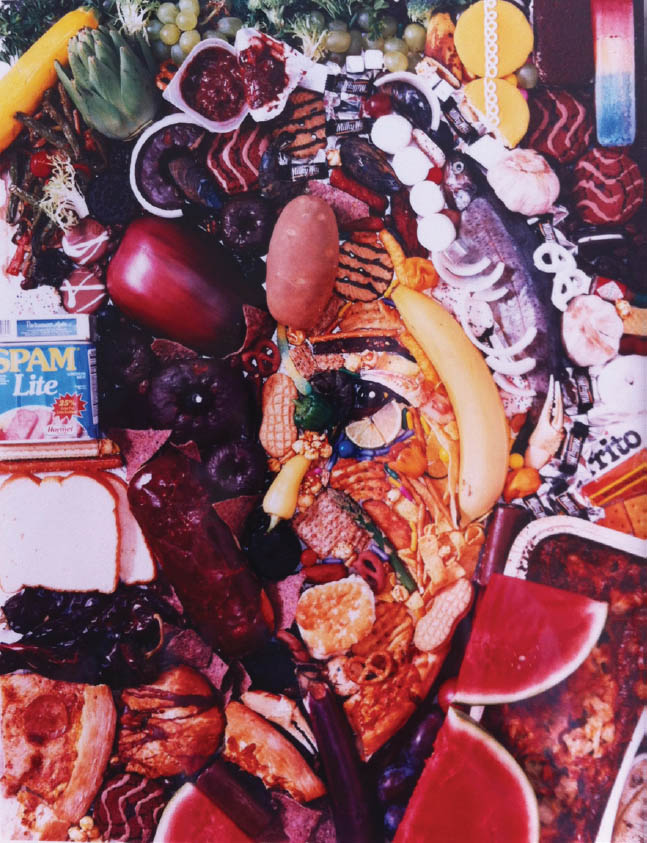 ANITA TOLLEFSON Pizza crust fruit vegetables junk food 1998 In terms of - photo 12