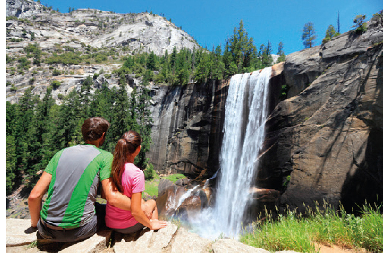 A view of Vernal Fall Many wonderful helpful people have participated in the - photo 9