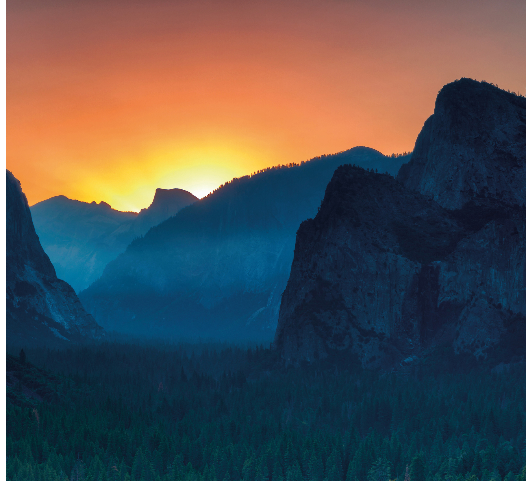 Summer sunrise at Tunnel View Yosemite National Park is one of the best - photo 11