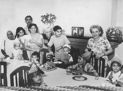 At a birthday party in Lucknow at our house 1950s Lying on the floor with - photo 4