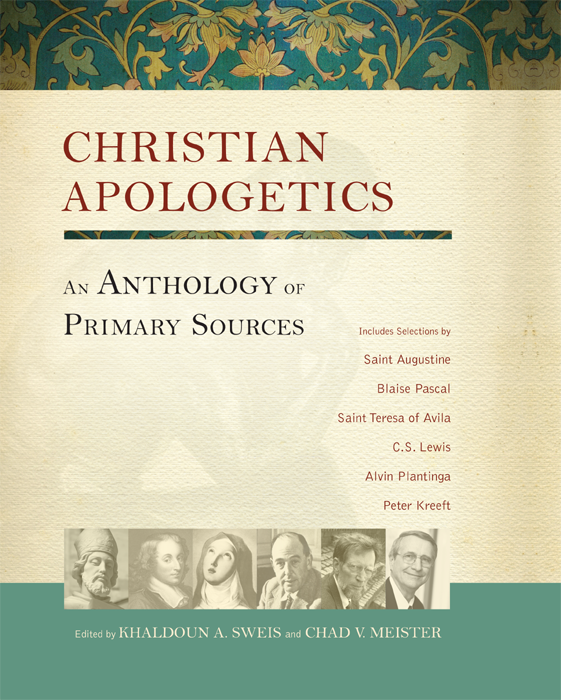 Christian apologetics an anthology of primary sources - image 1