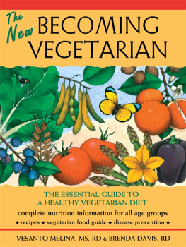 Melina Vesanto - The New Becoming Vegetarian
