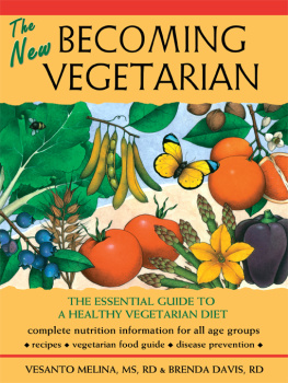 Melina Vesanto The New Becoming Vegetarian