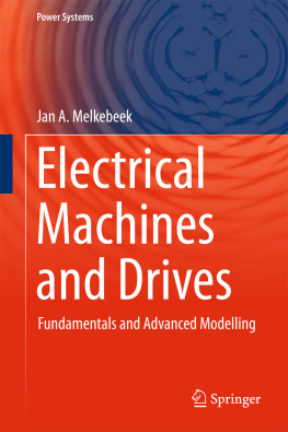 Melkebeek - Electrical machines and drives: fundamentals and advanced modelling