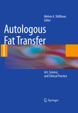 Melvin A. Shiffman Autologous Fat Transfer