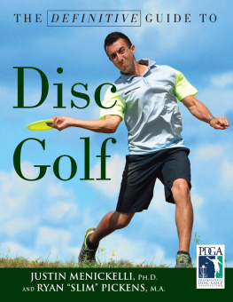 Menickelli Justin The Definitive Guide to Disc Golf