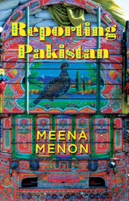 Menon Reporting Pakistan