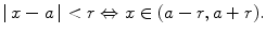 We might say that x is within r of a See Fig Fig 12 A few basi - photo 11