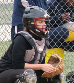 The very first time my daughter put on a softball uniform and took the field - photo 1