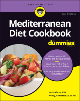 Meri Raffetto Mediterranean Diet Cookbook For Dummies