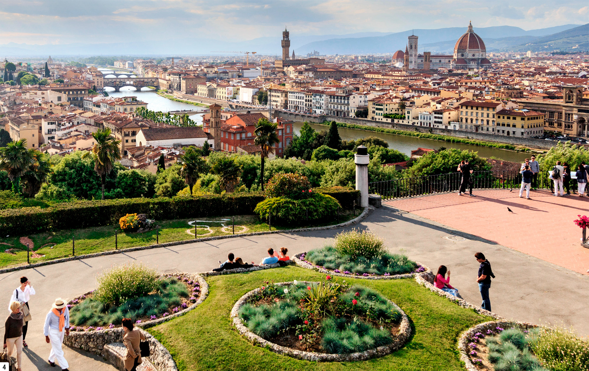 t Looking over the Duomo and rooftops of Florence Culture-filled days in - photo 5