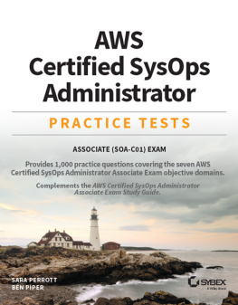 Sara Perrott - AWS Certified SysOps Administrator Practice Tests