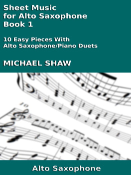 Michael Shaw - Sheet Music for Alto Saxophone: Book 2