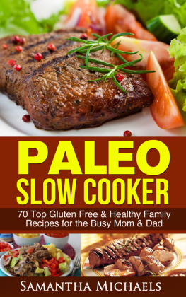 Michaels - PALEO SLOW COOKER: 70 top gluten free & healthy family recipes for the busy mom & dad