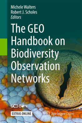 Michele Walters The GEO Handbook on Biodiversity Observation Networks