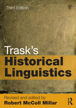 Millar Robert McColl Trasks Historical Linguistics