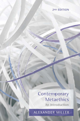 Miller - Contemporary Metaethics An Introduction