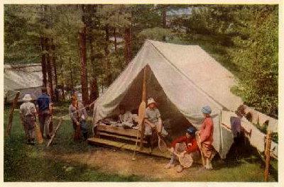 A Boys Camp The Library of Work and Play OUTDOOR SPORTS AND GAMES BY CLAUDE - photo 1