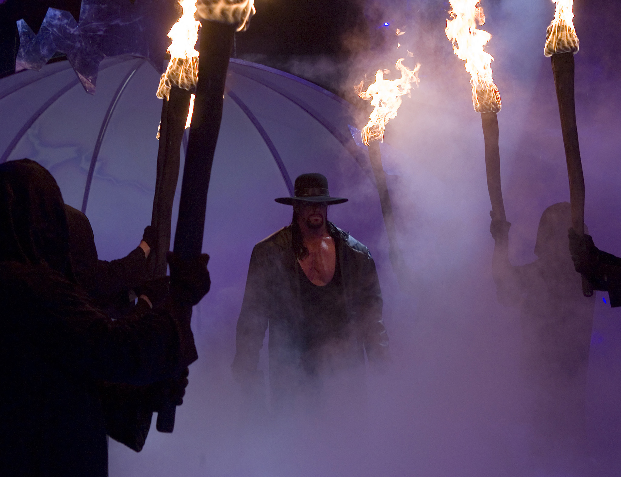 April 6 2007 WWE World Heavyweight Champion Undertaker looks to continue his - photo 4