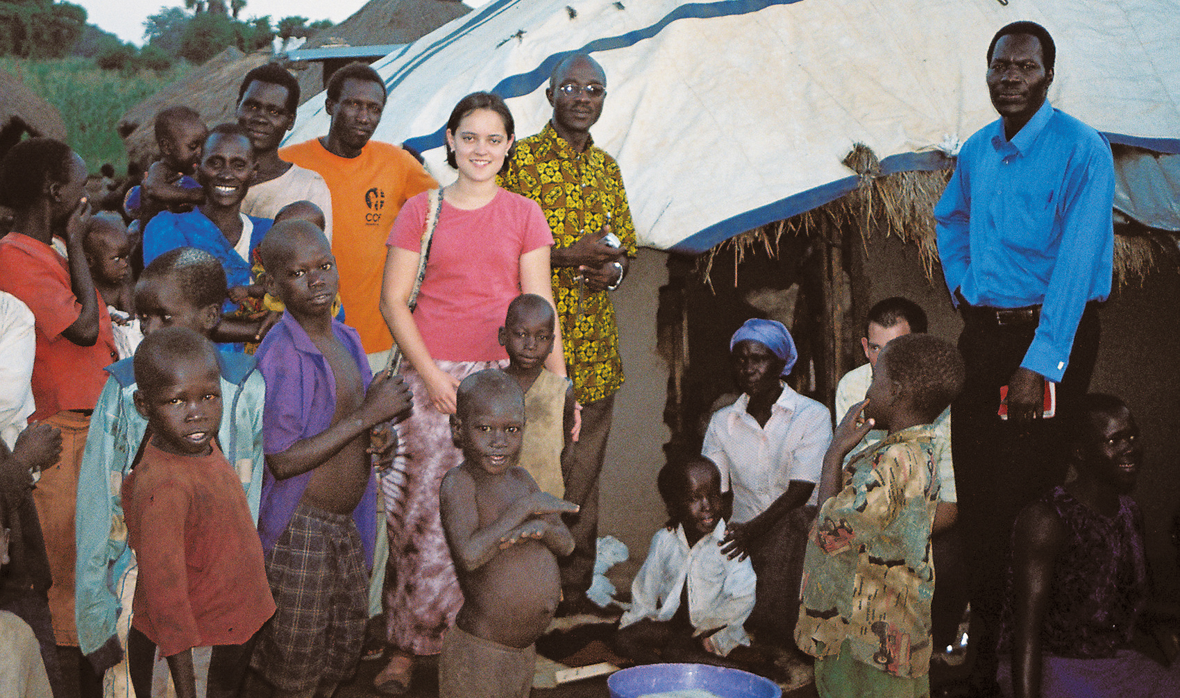 Jena Edward Kiwanuka Joel and Tonny Okullu visit an Internally Displaced - photo 10