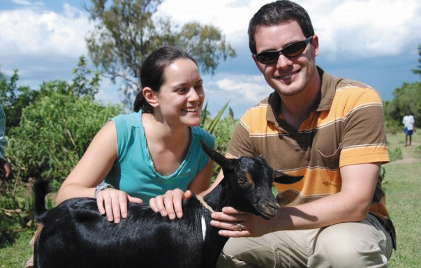 James and Jena received a goat from a community in Kenya as a wedding gift - photo 21