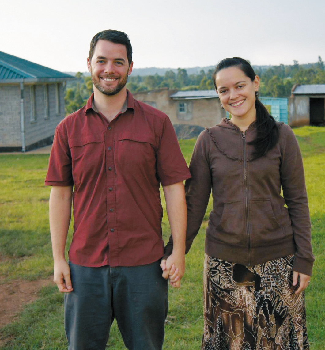 James and Jena on the Lwala Community Hospital compound James unloading from - photo 23