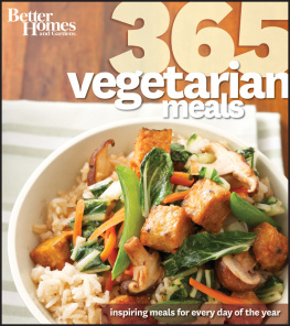 Miller Jan - 365 vegetarian meals: inspiring meals for every day of the year