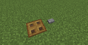 This trapdoor is activated by a button on the next block The power source is - photo 5