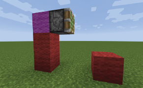 Use a special block like red wool for temporary blocks you use to stand on or - photo 7