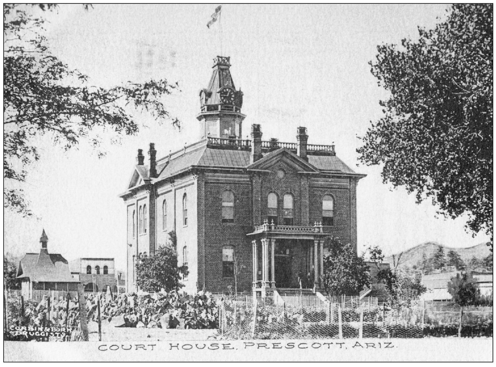 YAVAPAI COUNTY COURTHOUSE C 1907 This old courthouse was built in 1867 by - photo 3