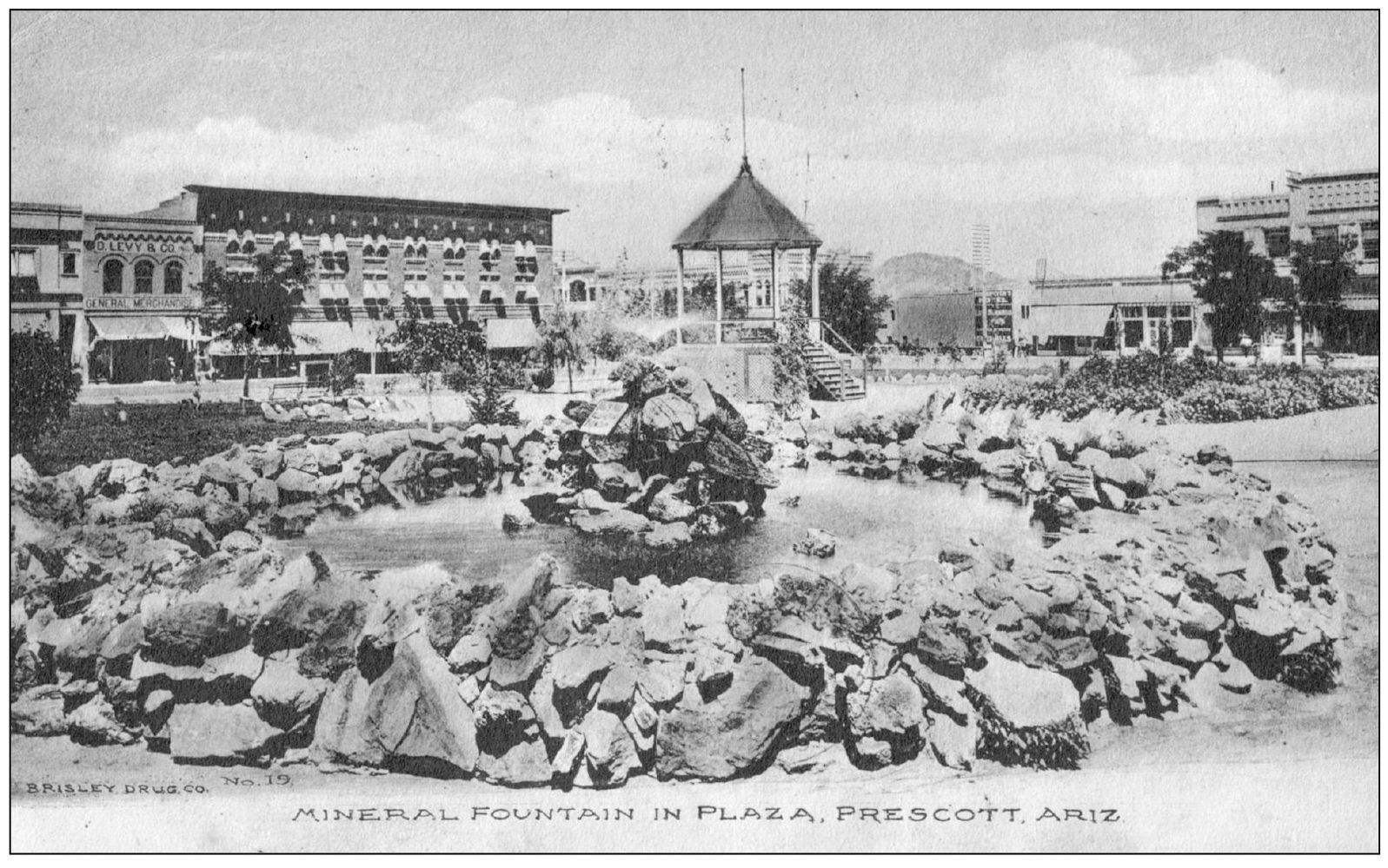 MINERAL FOUNTAIN IN PLAZA C 1907 The mineral fountain and gazebo where the - photo 6