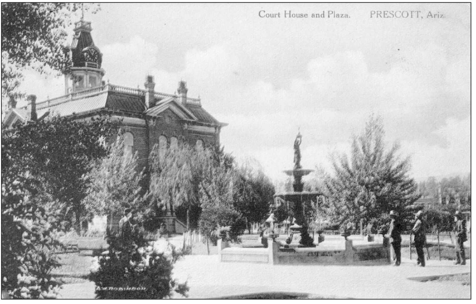 COURTHOUSE AND PLAZA C 1908 In 1908 the plaza was relandscaped with new - photo 7