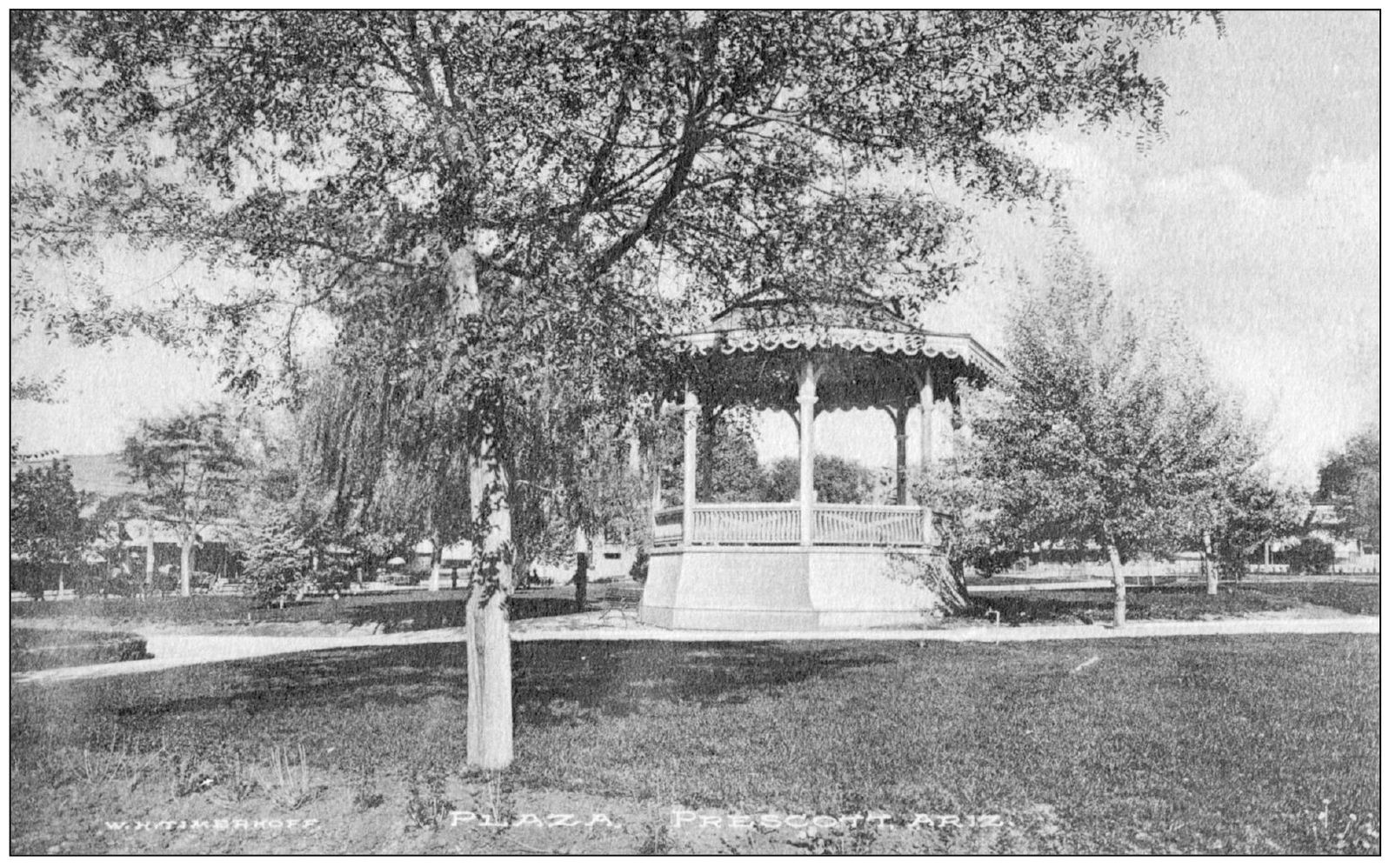 PLAZA C 1908 The present gazebo was built when the plaza was relandscaped in - photo 8