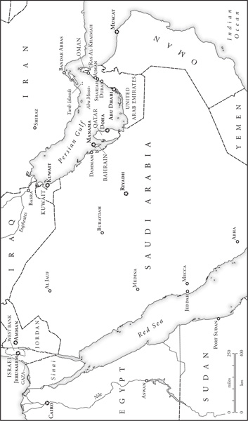 Map of the Arab Gulf States 1 Muslim pilgrims circumambulate tawaf the - photo 2