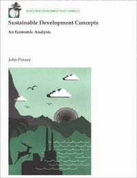 title Sustainable Development Concepts An Economic Analysis World Bank - photo 1