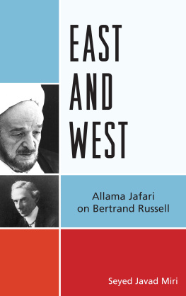 Miri Seyed Javad - East and West: Allama Jafari on Bertrand Russell