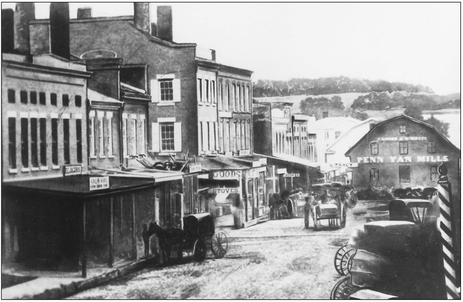 Penn Yan received its unique name in 1808 as a compromise between the founding - photo 3