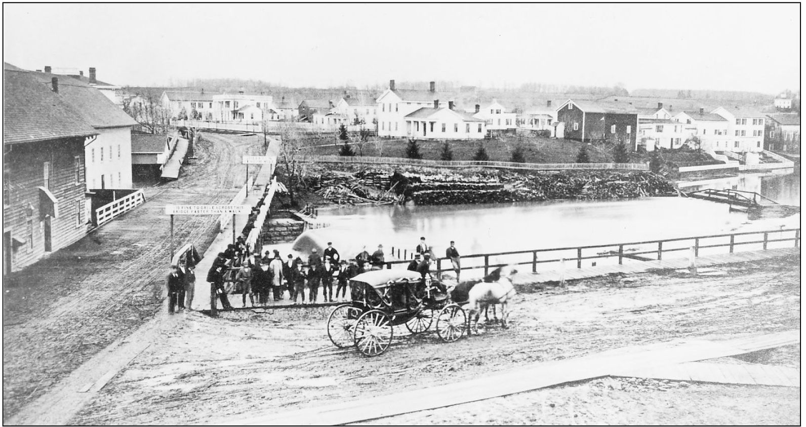 This silver albumen print was taken in 1870 from the yard of the Mansion House - photo 4