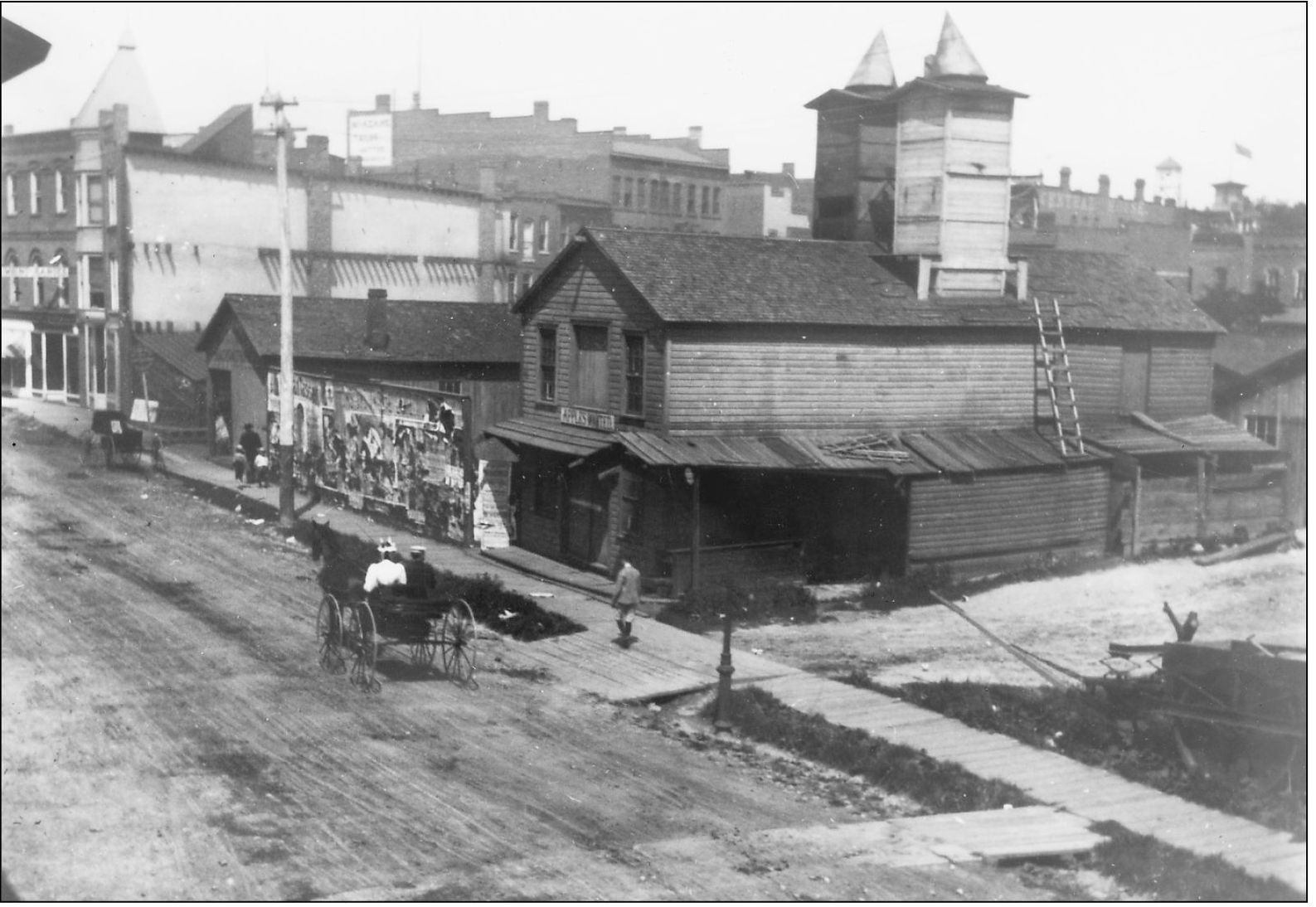 An apple evaporator and a blacksmith shop on Seneca Street are shown here in - photo 7