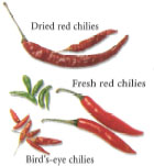 Chilies are indispensable in Thai cooking and many different varieties are - photo 8