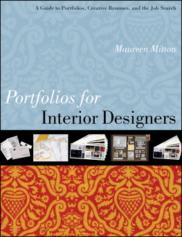 Mitton - Portfolios for interior designers: a guide to portfolios, creative resumes, and the job search