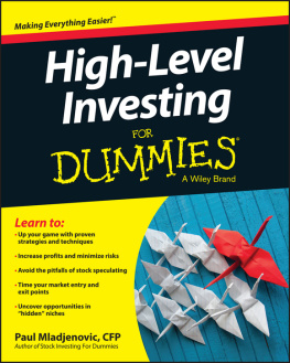 Mladjenovic - High-level investing for dummies