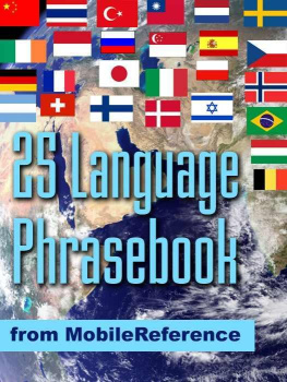 MobileReference - Phrasebook Free