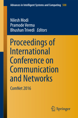 Modi Nilesh - Proceedings of International Conference on Communication and Networks: ComNet 2016